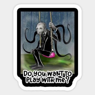 Do you want to play with me? Sticker